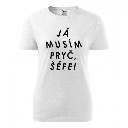 Já musím pryč, šéfe!